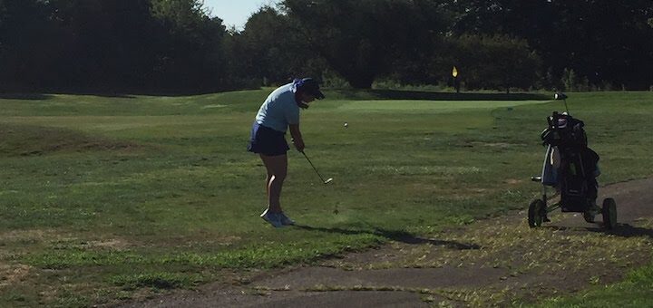 Madison Gruber Louisville Leopards Girls Golf at Elms Country Club 2020