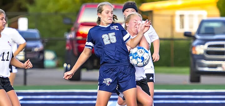 Morgan Keelan Louisville Leopards Girls Soccer Vs. Salem Quakers 2019