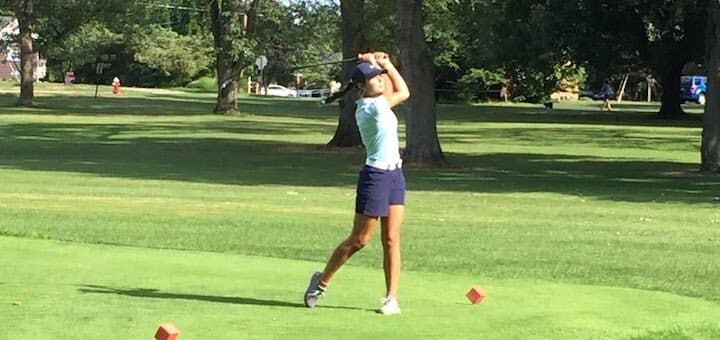 Peyton Biery Louisville Leopards Girls Golf at Arrowhead Golf Club 2020