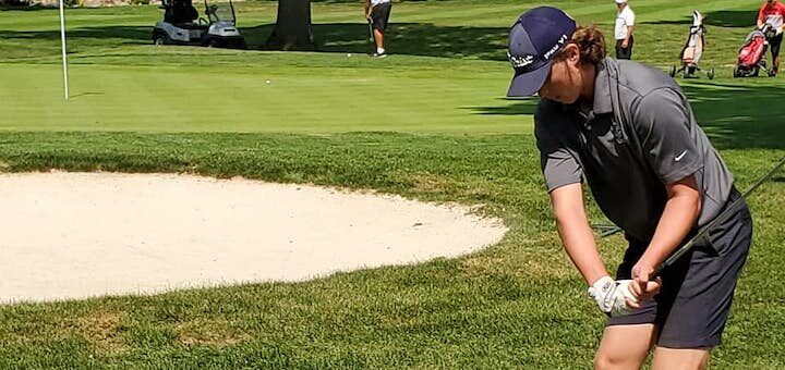 Ryan Aljancic Louisville Leopards Boys Golf 2020 at Shady Hollow Country Club