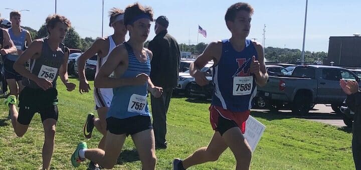Bobby Ganser Louisville Leopards Cross Country at Boardman Spartan Invitational