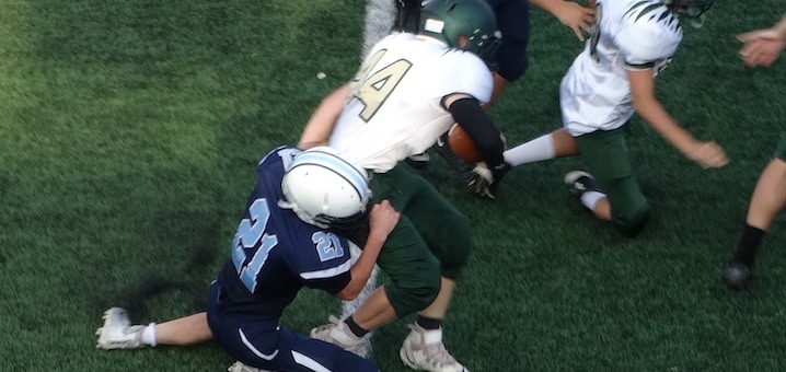 Brandon Stanich Louisville Leopards Freshman Football 2020 Vs. GlenOak Golden Eagles
