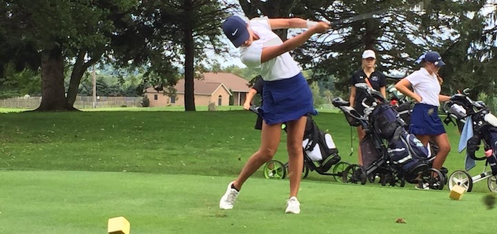 Katie Bice Louisville Leopards Girls Golf at Pleasant View Golf Club 2020