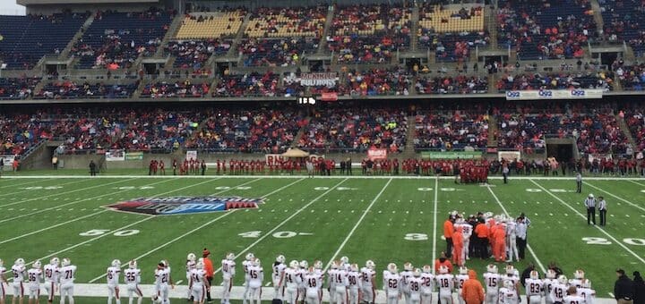 Tom Benson Hall of Fame Stadium Massillon Vs. McKinley 2017