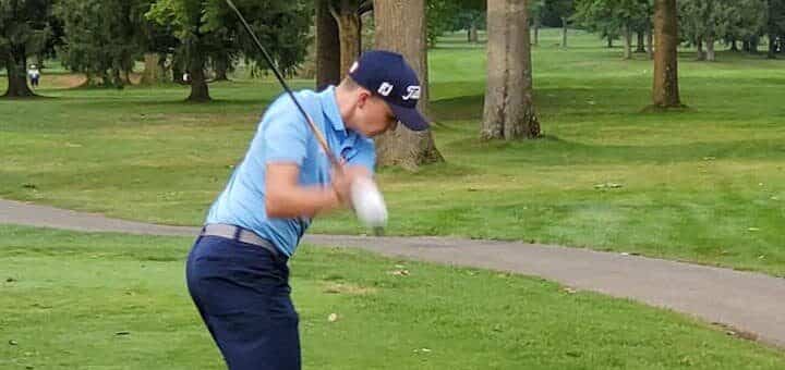 Zach Root at Tannenhauf Boys Golf 2020