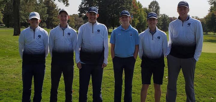 Louisville Leopards Boys Golf 2020 at DI Tannenhauf Sectional