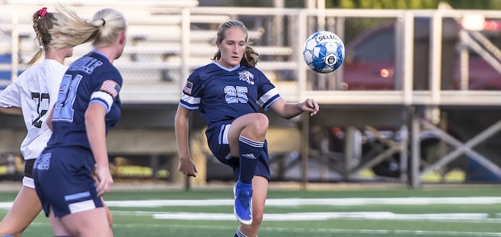 Morgan Keelan Louisville Leopards Girls Soccer 2019 Vs. Salem Quakers
