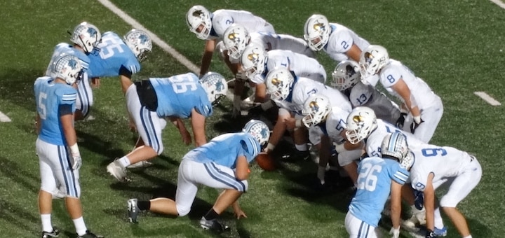 Notre Dame-Cathedral Latin Lions at Louisville Leopards Football Playoffs 2020