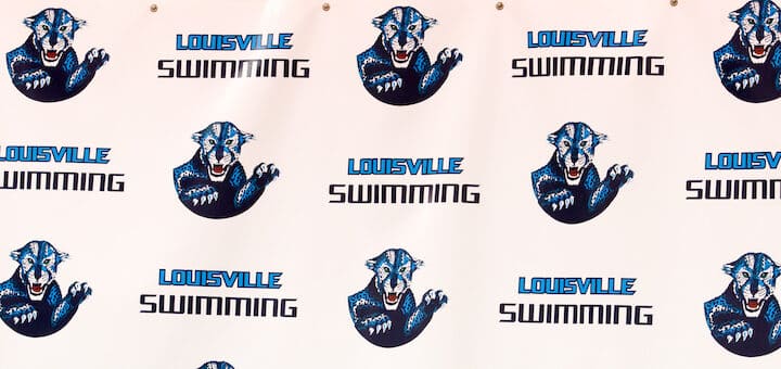 Louisville Leopards Swimming Background
