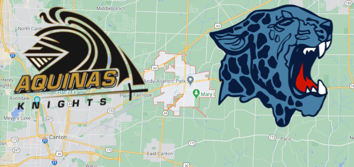 St. Thomas Aquinas Knights at Louisville Leopards Boys Basketball 2020 Battle of Louisville