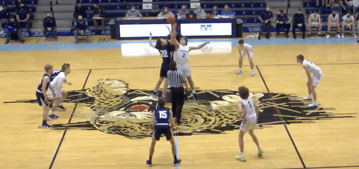 Broc Pickens Louisville Leopards Boys Basketball Opening Tip Vs. Archbishop Hoban Knights 2021