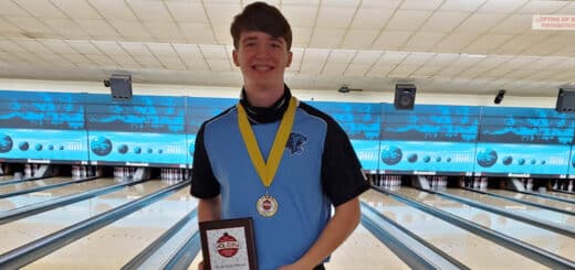 Chase Barstow 2nd Place at New Year's Eve Bowling Tournament