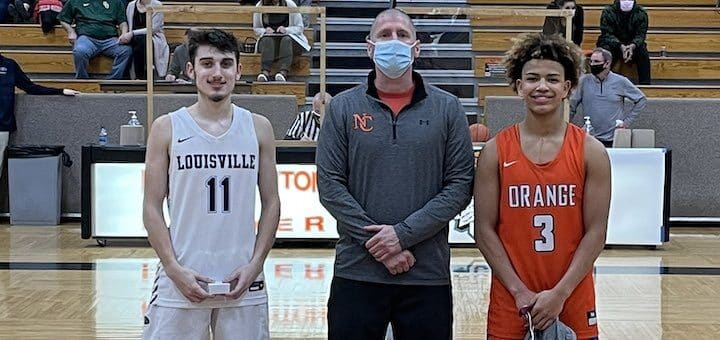 Dakota Hoffman Louisville Leopards Basketball Player of the Game Spectrum Orthopedics Classic 2021