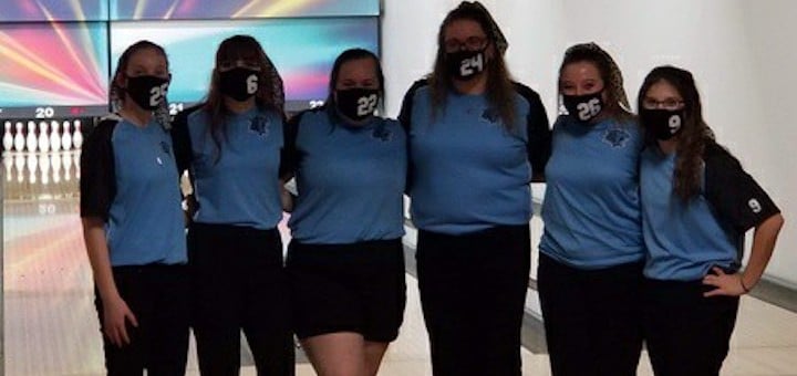 Louisville Leopards Girls Bowling Team 2021 Vs. Jackson