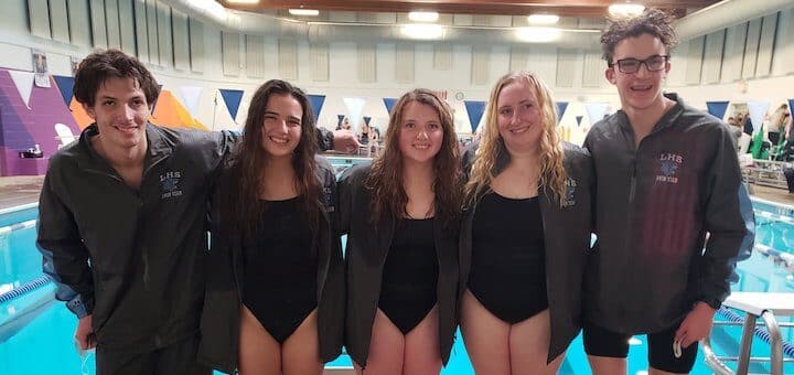 Louisville Leopards Swimming Senior Night 2021