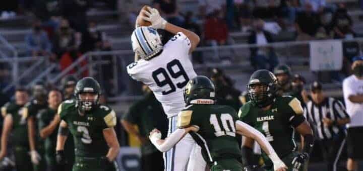 AJ Lingenhoel Louisville Leopards Vs. GlenOak Golden Eagles Football 2020