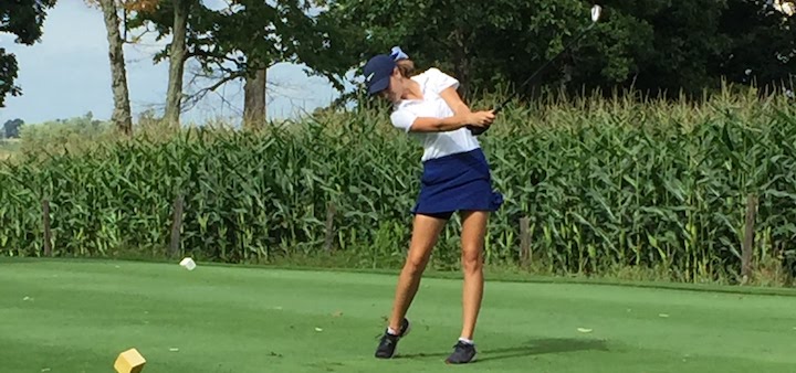 Alexis Ralston Louisville Leopards Girls Golf at Pleasant View Golf Club 2020