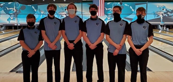 Louisville Leopards Boys Bowling 2021 Sectional Champions