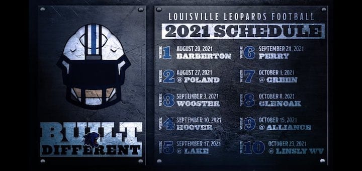 Louisville Leopards Football Schedule 2021 Louisville High School