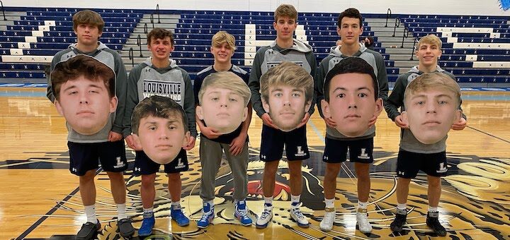 Louisville Leopards Wrestling Seniors 2021 - Senior Night