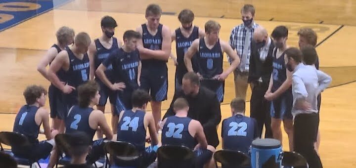 Louisville Leopards Boys Basketball District Semifinal at Poland Seminary Bulldogs 2021