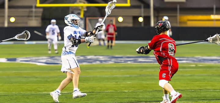 Zach Burkhardt Louisville Leopards Boys Lacrosse Vs. Canfield Cardinals 2018