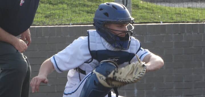 Walker Kandel Louisville Leopards Catcher Vs. Strongsville Mustangs Baseball 2021