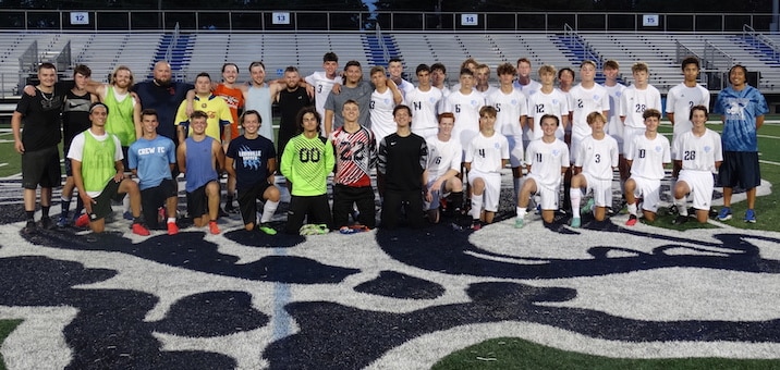 Louisville Leopards Boys Soccer Alumni Game 2021