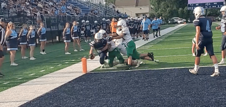 Camden Dougherty Louisville Leopards Freshman Football Touchdown Vs. West Branch 2021