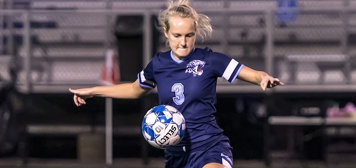 Fallon VanZant Louisville Leopards Girls Soccer 2019 Vs. Central Catholic Crusaders