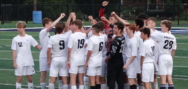 Louisville Leopards Boys Soccer Team 2021