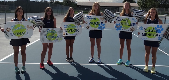 Louisville Leopards Girls Tennis Seniors 2021