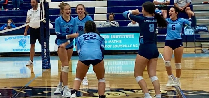 Louisville Leopards Vs. Tuslaw Mustangs Volleyball 2021