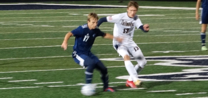 Tanis Murray Louisville Leopards Vs. Tallmadge Blue Devils Boys Soccer 2021