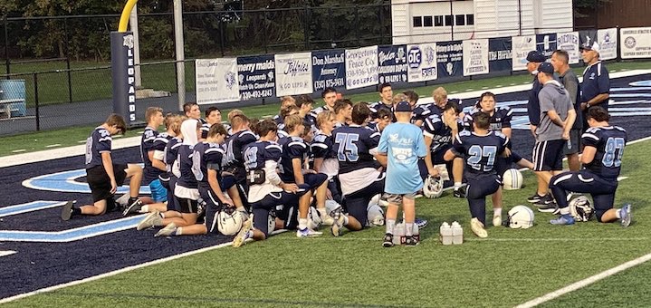 Louisville Leopards Freshman Football 2021 After Win Vs. Cuyahoga Falls Black Tigers