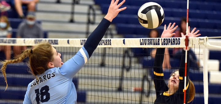 Sloane Sypolt Louisville Leopards Vs. Coventry Comets Volleyball 2021