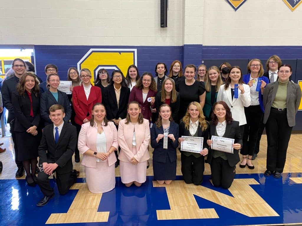 Louisville Leopards Speech & Debate Team at Copley Tournament 2021