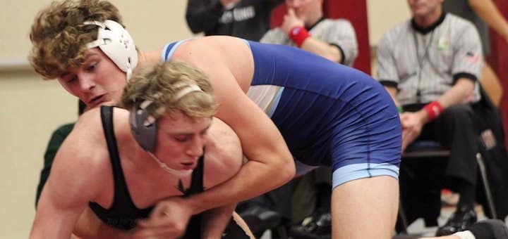 Blake Schaffer Louisville Leopards Wrestling at Walsh Ironman Tournament 2021
