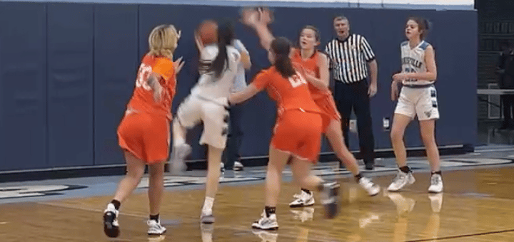 Courtney Barwick Louisville Leopards Girls Basketball Vs. Massillon Tigers 2021