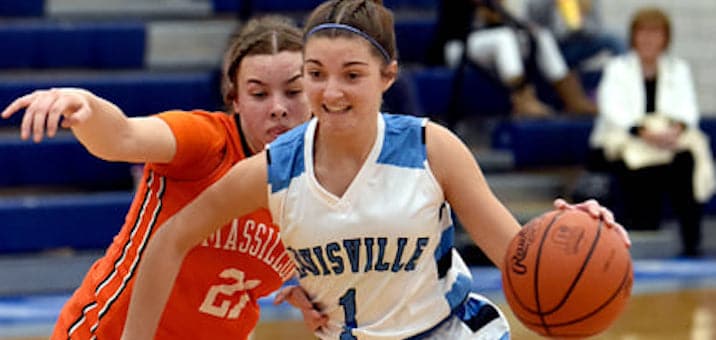 Hailey Gonzalez Louisville Leopards Girls Basketball 2021 Vs. Massillon Tigers
