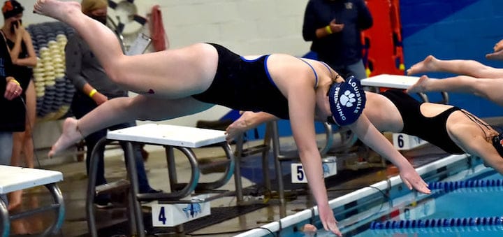 Louisville Leopards Girls Swimming 2020-2021 - Herald