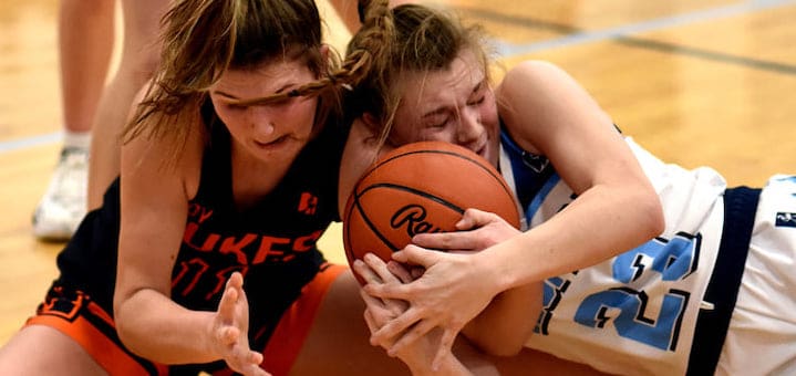 Kendal Loy Louisville Leopards Girls Basketball Vs. Marlington Dukes 2022