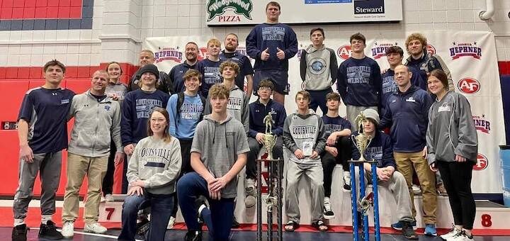 Louisville Leopards Wrestling 2022 Josh Hephner Memorial Tournament Champions