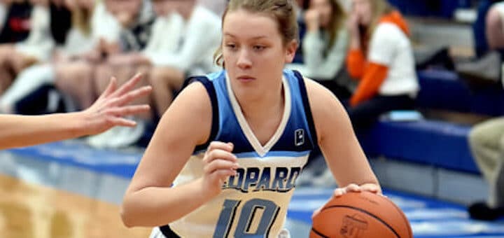 Taryn Miglich Louisville Leopards Girls Basketball Vs. Marlington Dukes 2022