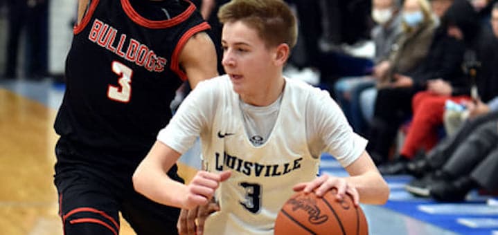Beau Siegfried Louisville Leopards Vs. Canton McKinley Bulldogs Boys Basketball 2022 - Herald