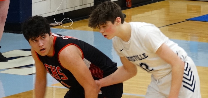 Brayden Gross Louisville Leopards Vs. Canfield Cardinals Boys Basketball Sectional 2022