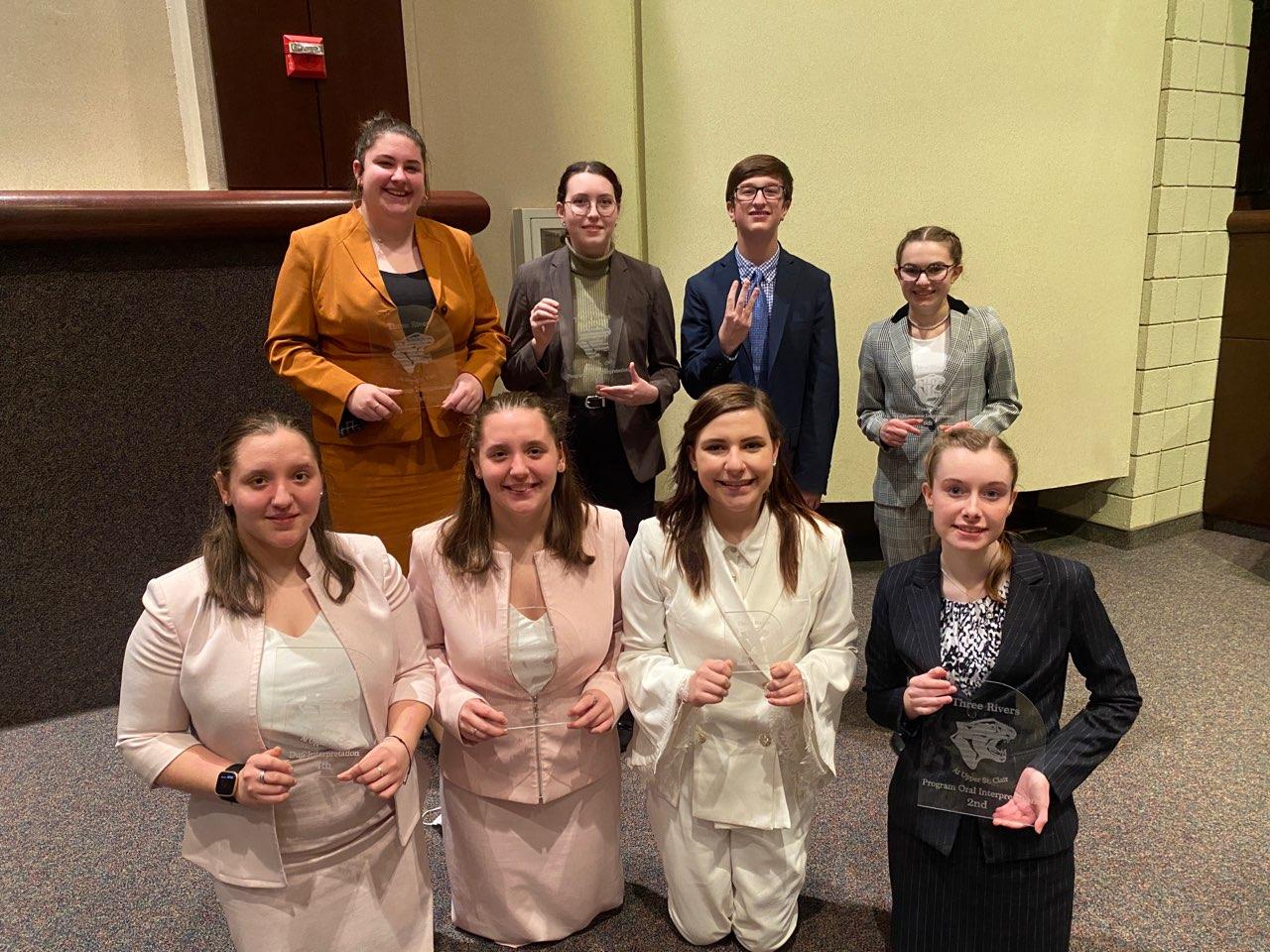 Louisville Speech & Debate Three Rivers Tournament Award Winners 300