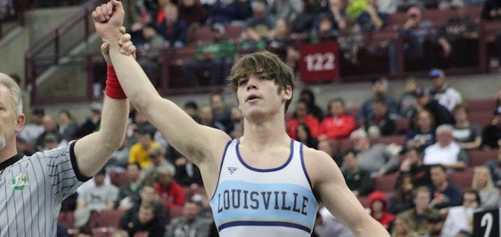 Dominic Hoffarth Louisville Leopards Wrestling 138 State Champion 2022