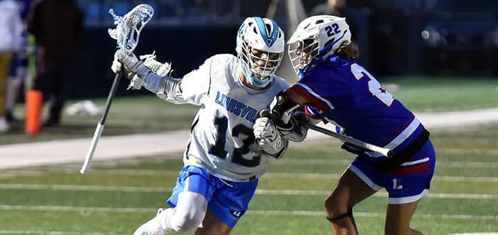 Brandon Kimble Louisville Leopards Vs. Lake Blue Streaks Boys Lacrosse 2022 - Herald