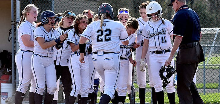 Jenna Collins Louisville Leopards Softball 2022 Vs. Dalton Bulldogs